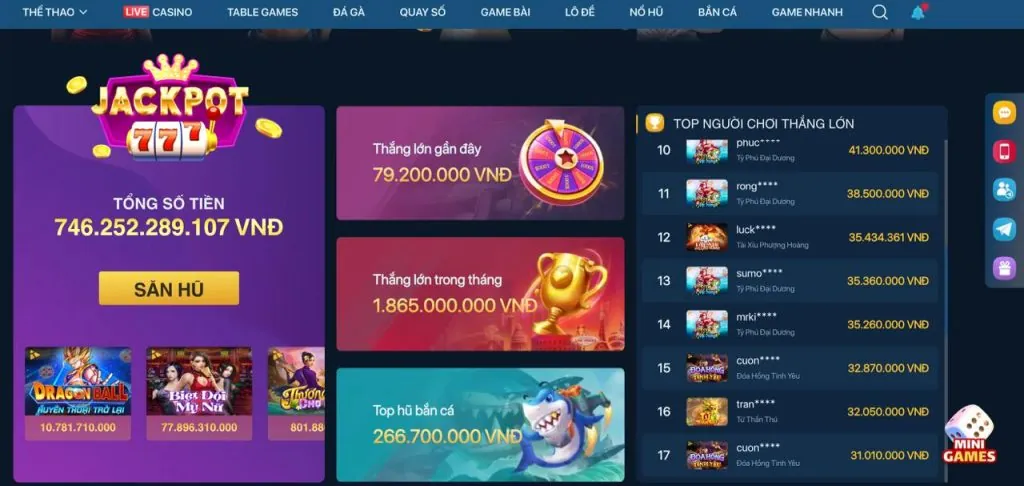 Thưởng chào mừng casino trực tuyến